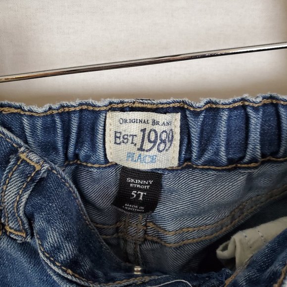 Children's Place Adjustable Waist Skinny Jeans 5T - Picture 4 of 4